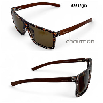 Chairman Luxury 62619 JD Brown Unisex Sunglass