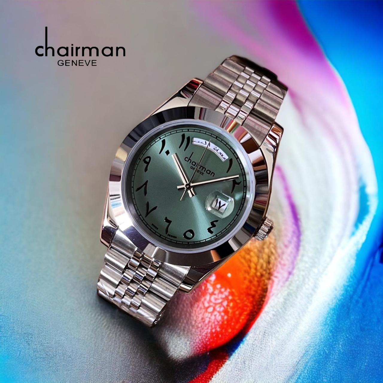 Green dial clearance luxury watch