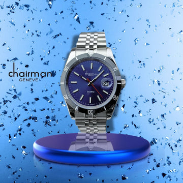 Blue Dial Luxury Men's Watch