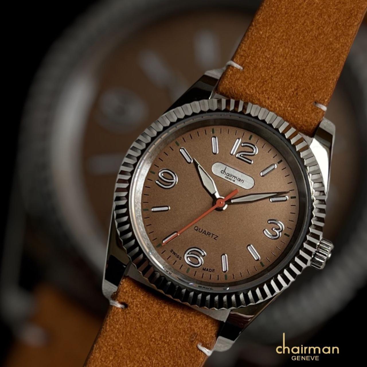 Chairman Brown Color Unisex Watch