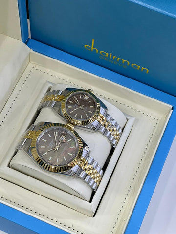 couple gift watch rolex style luxury