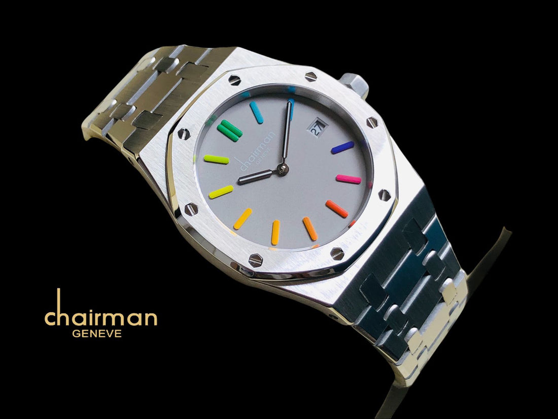 Chairman Stainless Steel Quartz Analogue Watch with multi color Dial For Men